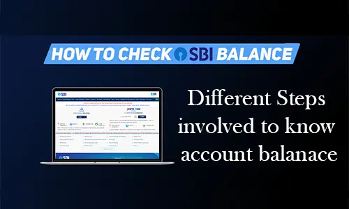 How to Check SBI Account Balance